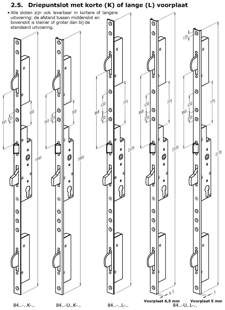 SOBINCO REEKS 8400 MEERPUNTSLOT MET VALLEN