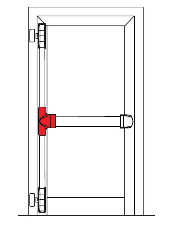FAPIM OLTRE PANIEKSLUITING: 8216 CENTRAAL SLOT MET AUTOBLOCCAGE - ÉÉN SLUITPUNT