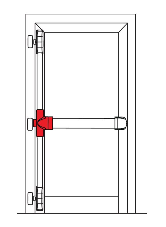 FAPIM OLTRE PANIEKSLUITING: 8216 CENTRAAL SLOT MET AUTOBLOCCAGE - ÉÉN SLUITPUNT