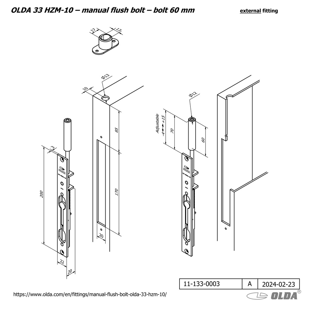 OLDA 33 MANUELE KANTSCHUIF