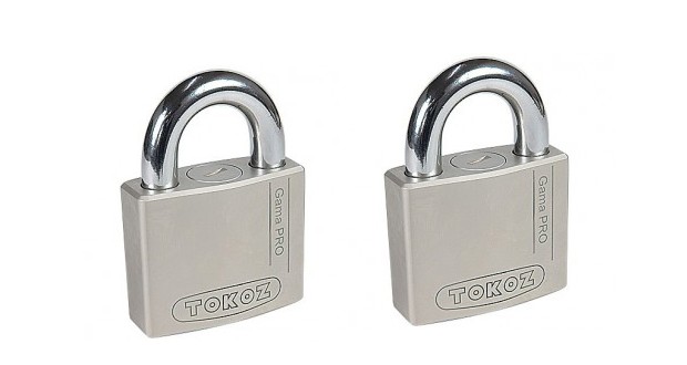 TOKOZ GAMA PRO 70 REMOVABLE SHAKLE - Set van 2