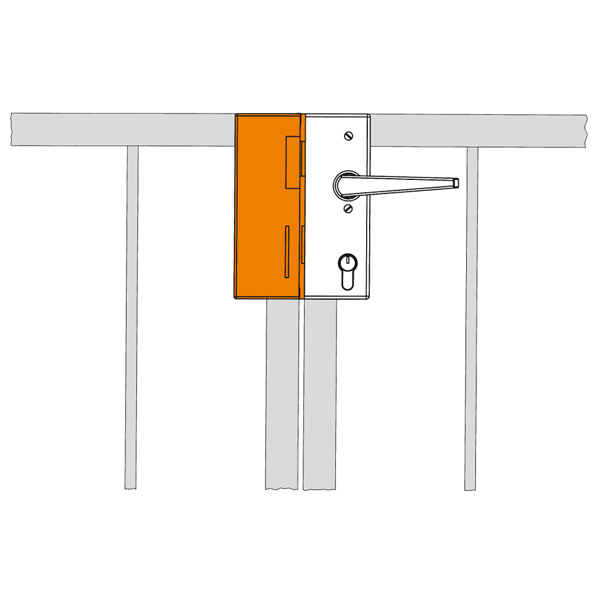 AMF 146ET SLUITKAST VOOR ELEKTRISCHE OPENER