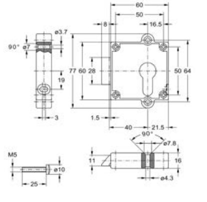 JUNIE 7409 CILINDERSLOT SYSTEEM PZ