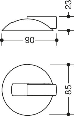 HEWI 625XA DEURBUFFER