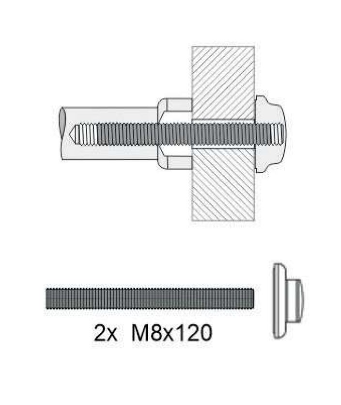 QUINCALUX BEVESTIGING GREEP