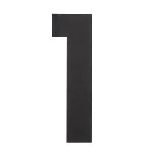 [0023.402121] INTERSTEEL HUISNUMMER XXL (Zwart, 1)
