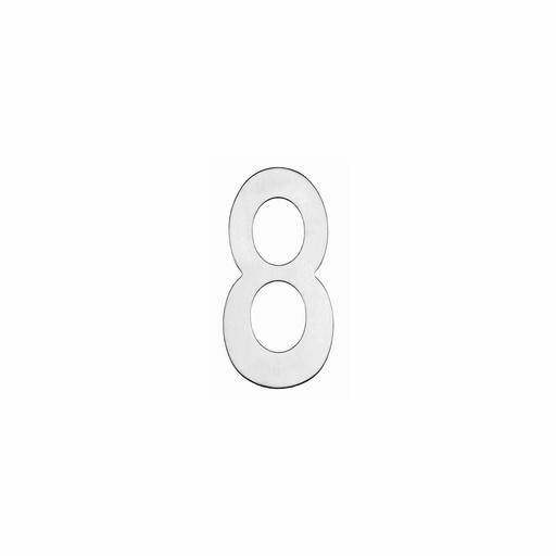 [0035.402048] INTERSTEEL HUISNUMMER (Roestvrij staal / Inox geborsteld, 8)