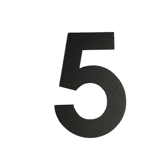 [FUJI-50-ZWART-5] FUJI HUISNUMMER & -LETTER (50, Noir, 5)
