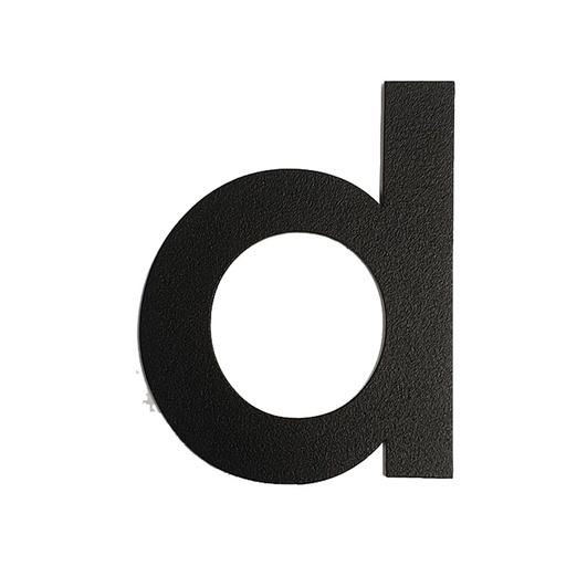 [FUJI-80-ZWART-D] FUJI HUISNUMMER & -LETTER (80, Zwart, D)
