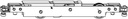 MACO 229491 CENTRE CARRIAGE FOR LIFT-AND-SLIDE WINDOW, GROOVE 18 x 30