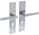 INTERSTEEL JURA KRUKKENPAAR OP SCHILD MET PROFIELCILINDERGAT