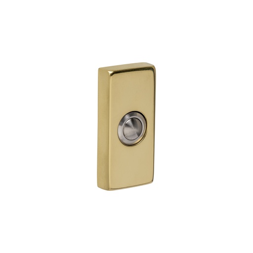 [0013.399038] INTERSTEEL DEURBEL RECHTHOEKIG (Brass lacquered)