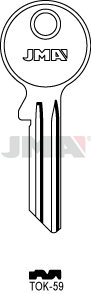 JMA BRUTE SLEUTEL PROFIEL TOK-59