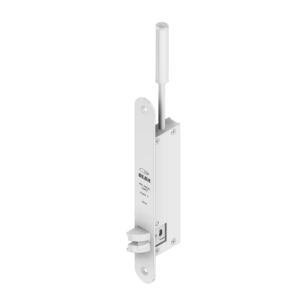 OLDA 43 AUTOMATIC EDGE SLIDER ROUND FRONT PLATE