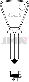 JMA BRUTE SLEUTEL PROFIEL KE-1