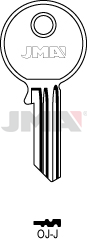 JMA BRUTE SLEUTEL PROFIEL OJ-J