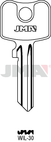 JMA BRUTE SLEUTEL PROFIEL WIL-30