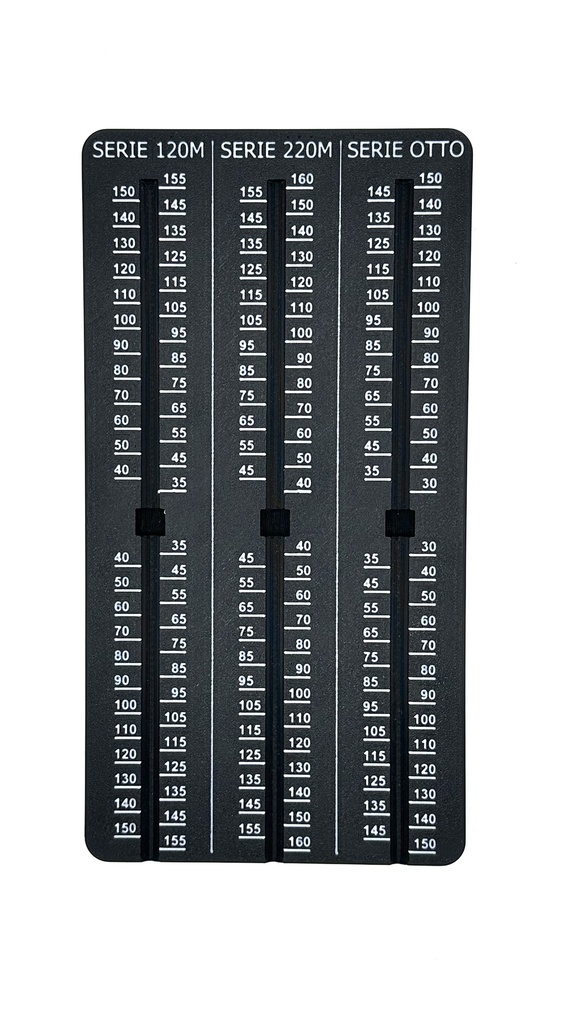 OMEC MEETBORD VOOR MODULAIREBALKEN