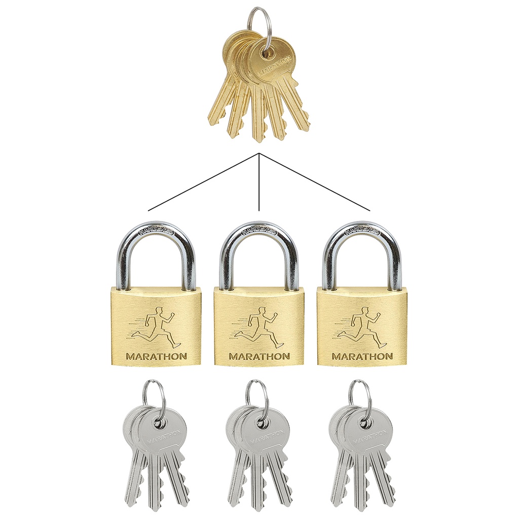 RICHTER MARATHON PADLOCK – MASTER KEY SYSTEM