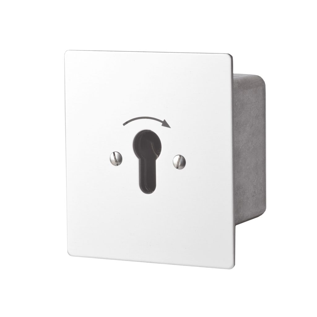 MAASLAND SLEUTELSCHAKELAAR INBOUW VIERKANT