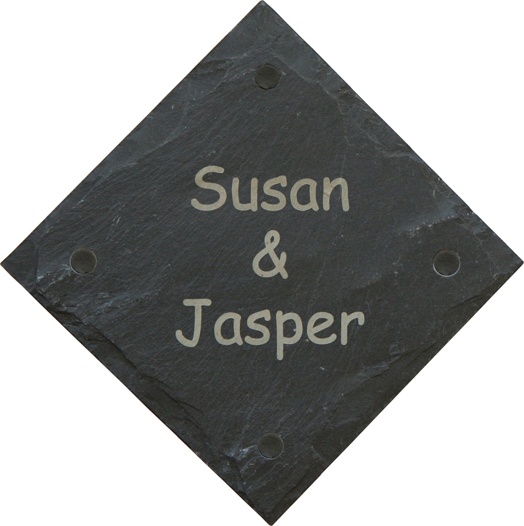 PERSONALISED NAME PLATE IN SLATE