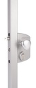 LOCINOX LEKQU2 ELEKTRISCH SLOT IN OPBOUW MET NORMAAL OPEN WERKING