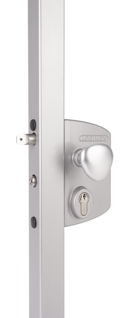 LOCINOX LIKQU2 ELEKTRISCH SLOT IN OPBOUW MET NORMAAL GESLOTEN WERKING