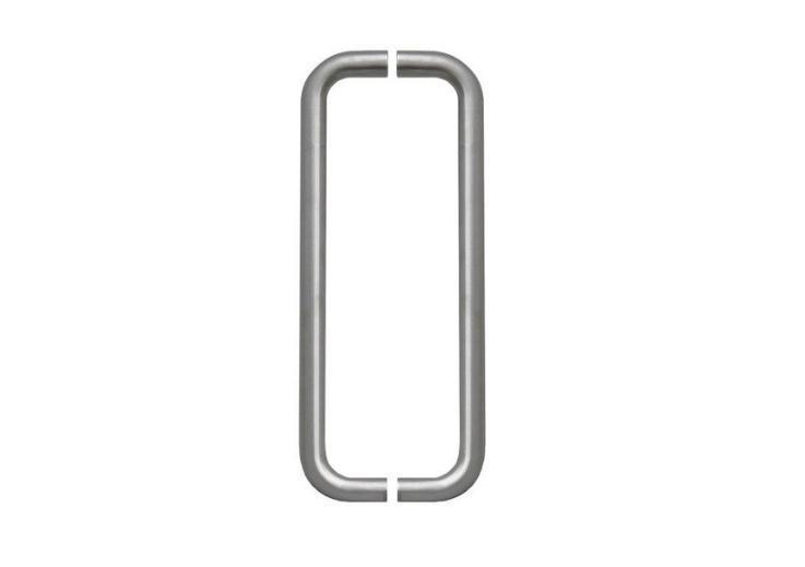 STAINLESS STEEL DOOR HANDLE MODEL U Ø 32 - pair