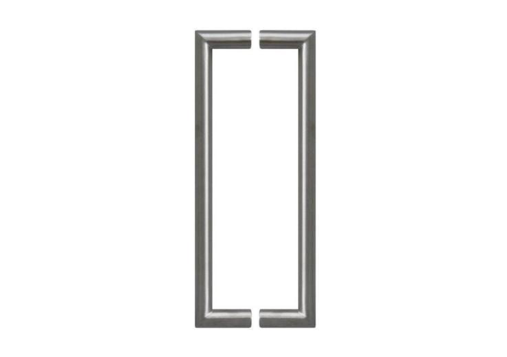 STAINLESS STEEL DOOR HANDLE MODEL U90° Ø 32 - pair