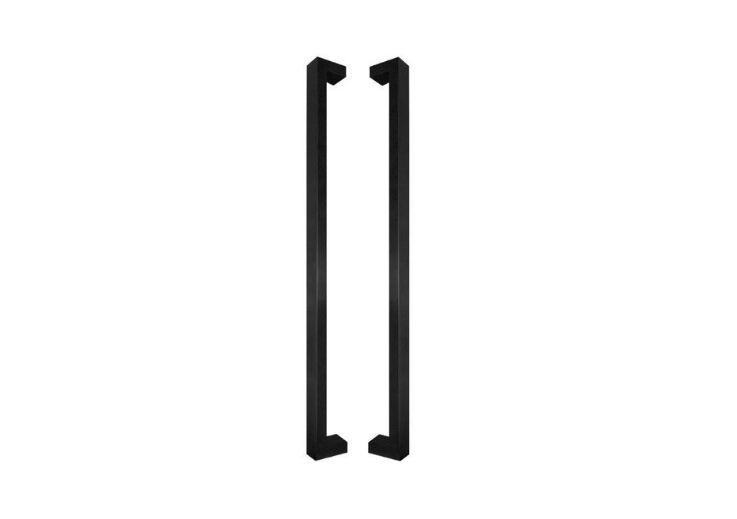 ALUMINIUM DEURGREEP MODEL U90°K 03 ⧄ 40/20 - paar
