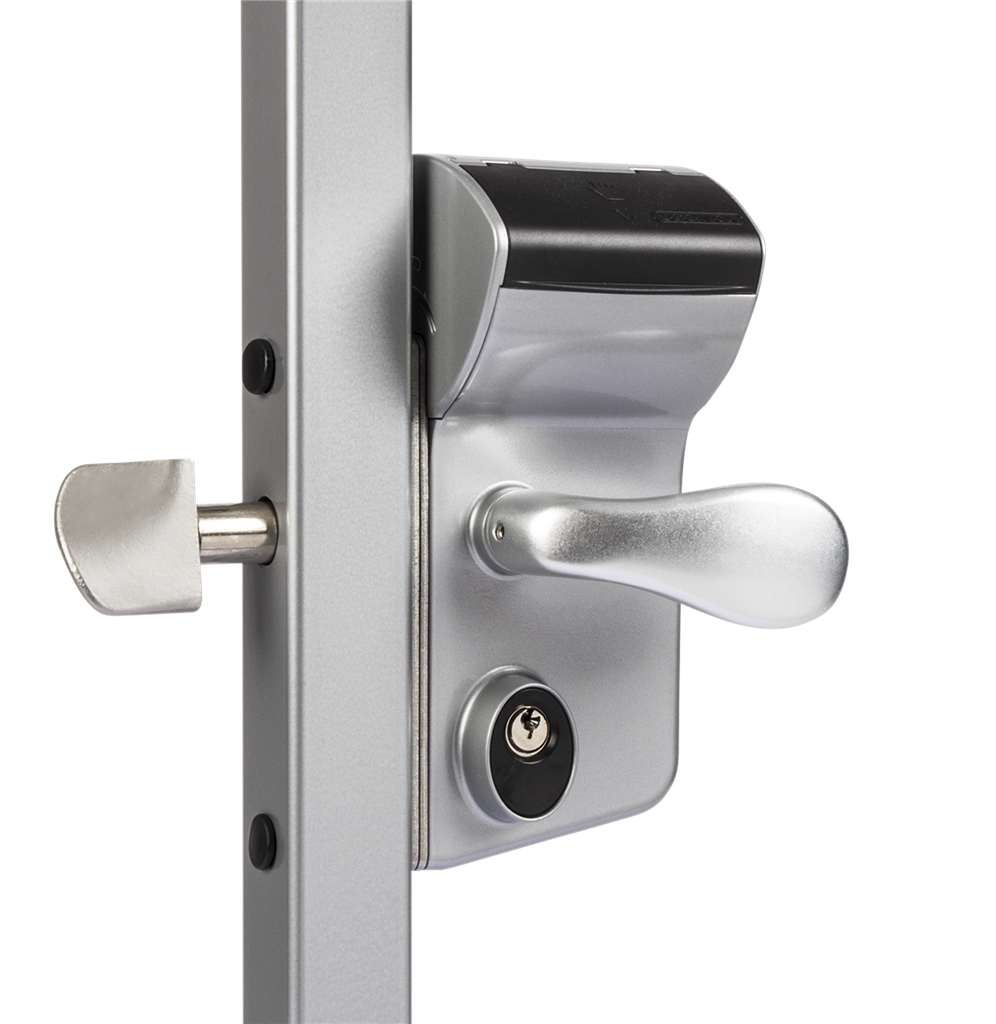 LOCINOX LLKZV2 LEONARDO - SERRURE MÉCANIQUE À CODE POUR PORTAILS COULISSANTS