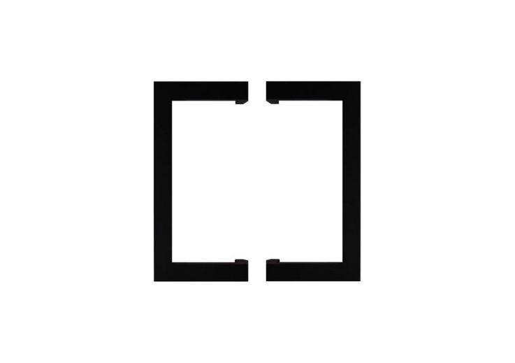 ALUMINIUM DOOR HANDLE MODEL DK 03 ⧄ 40/20 - pair