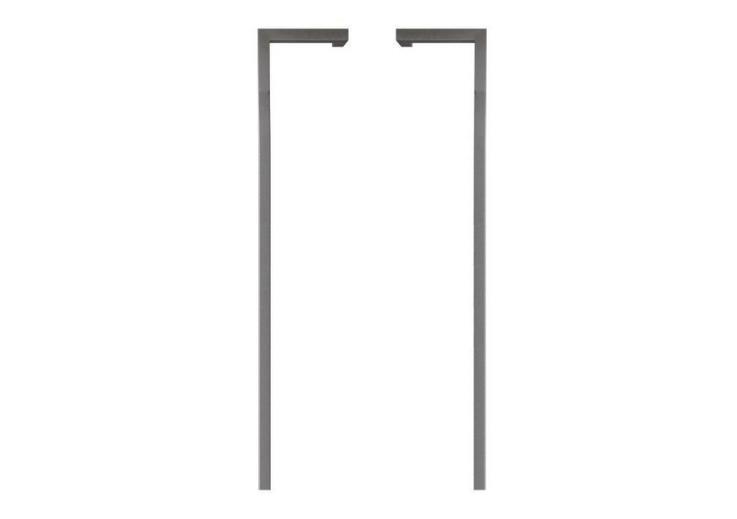 INOX DOOR HANDLE MODEL DK 04 ⧄ 30/30 - pair