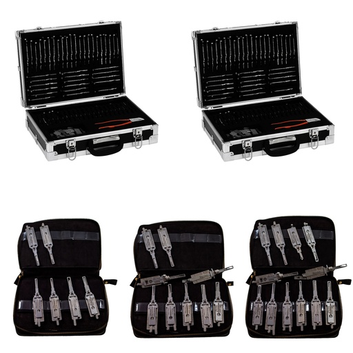 LISHI 2-IN-1 PICK EN DECODER SET VOOR VERSCHILLENDE AUTO'S