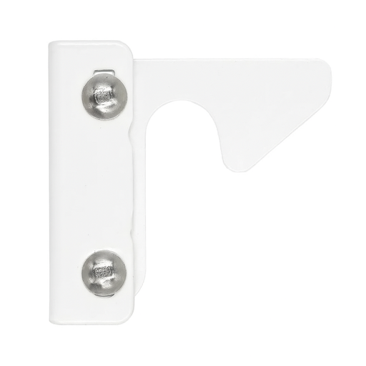 [6152609873876] BESA DOOR HANDLE HOOK – White, Indoor Use