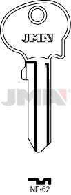 [NE-62] JMA BRUTE SLEUTEL PROFIEL NE-62