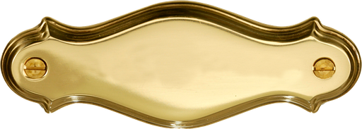 PERSONALISIERTE NAMENSCHILD AUS MESSING