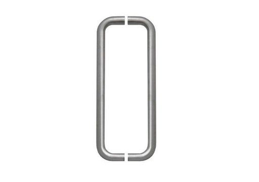 STAINLESS STEEL DOOR HANDLE MODEL U Ø 38 - pair