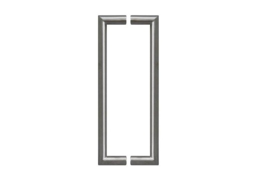 POIGNÉE DE PORTE EN ACIER INOXYDABLE MODÈLE U90° Ø 32 - paire