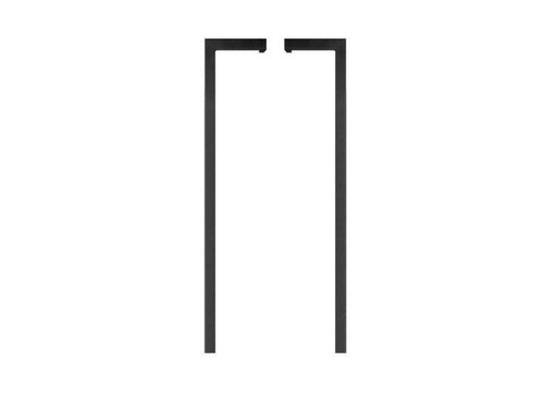 POIGNÉE DE PORTE EN ALUMINIUM MODÈLE DK 06 ⧄ 40/20 - paire