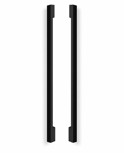 [412143] ALUMINIUM DOOR HANDLE MODEL PL 11 ⧄ 30/80 - pair