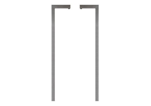 INOX DEURGREEP MODEL DK 06 ⧄ 40/20 - paar