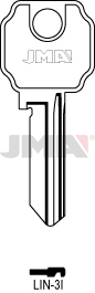 [LIN-3I] JMA BRUTE SLEUTEL PROFIEL LIN-3I