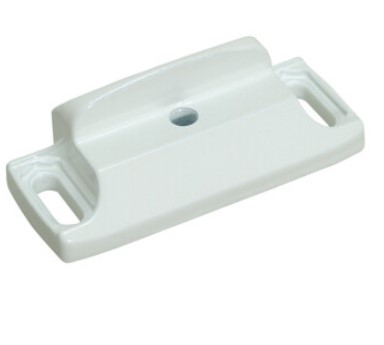 [8505A-37] FAPIM OLTRE: STANDAARD SLUITPLAAT (VOOR 0 TOT 10MM OPDEK- EN GELIJKLIGGENDE PROFIELEN) ZWART