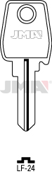 [LF-24] JMA BRUTE SLEUTEL PROFIEL LF-24